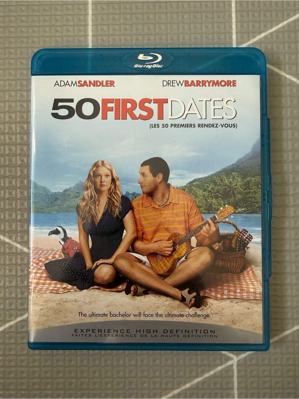 50 First Dates Blu-ray Movie - Drew Barrymore & Adam Sandler